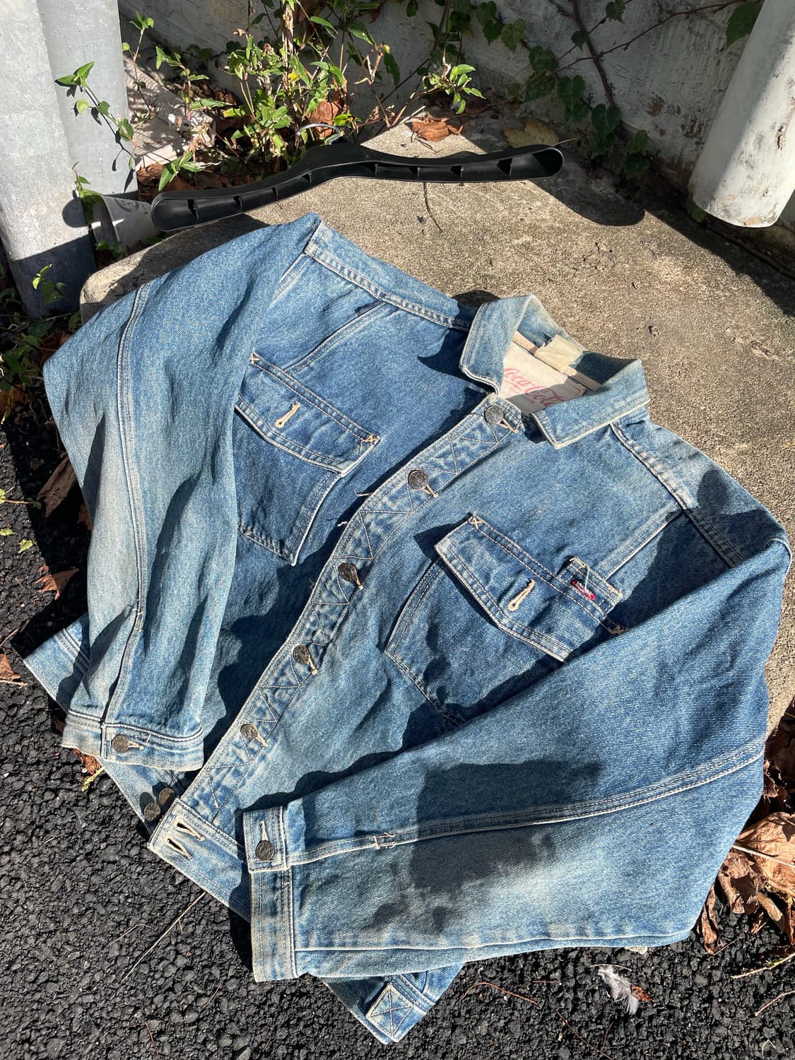 Coca cola denim jacket 상품이미지1