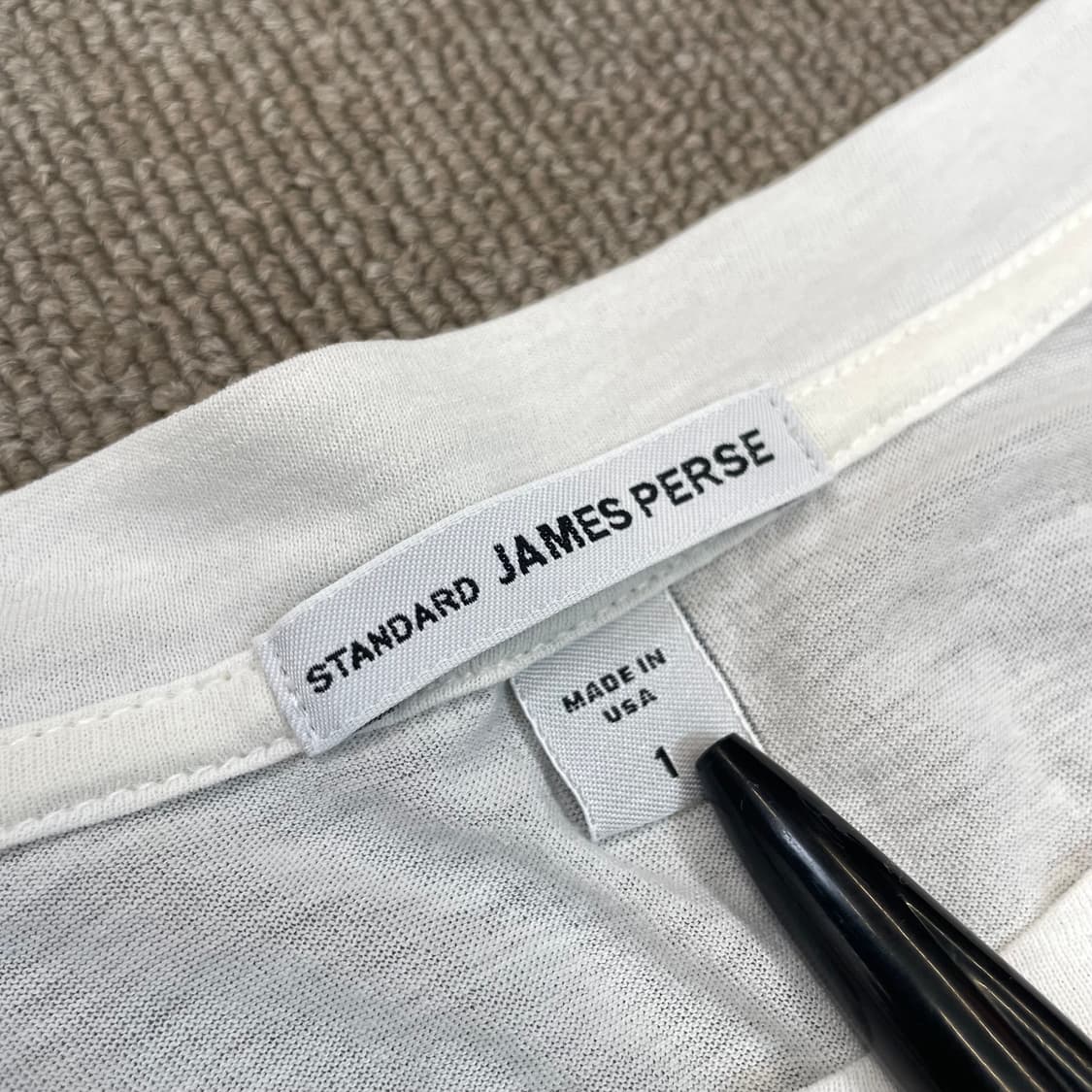 JAMES PERSE usa 제임스펄스 풀오버 롱 티셔츠원피스  상품이미지2