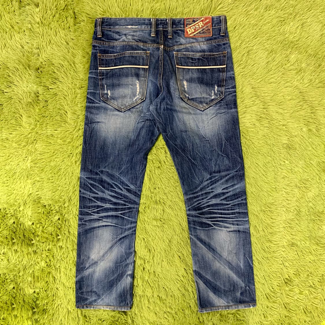 [35] DPSR 스트레이트핏 워싱 데님팬츠 상품이미지2