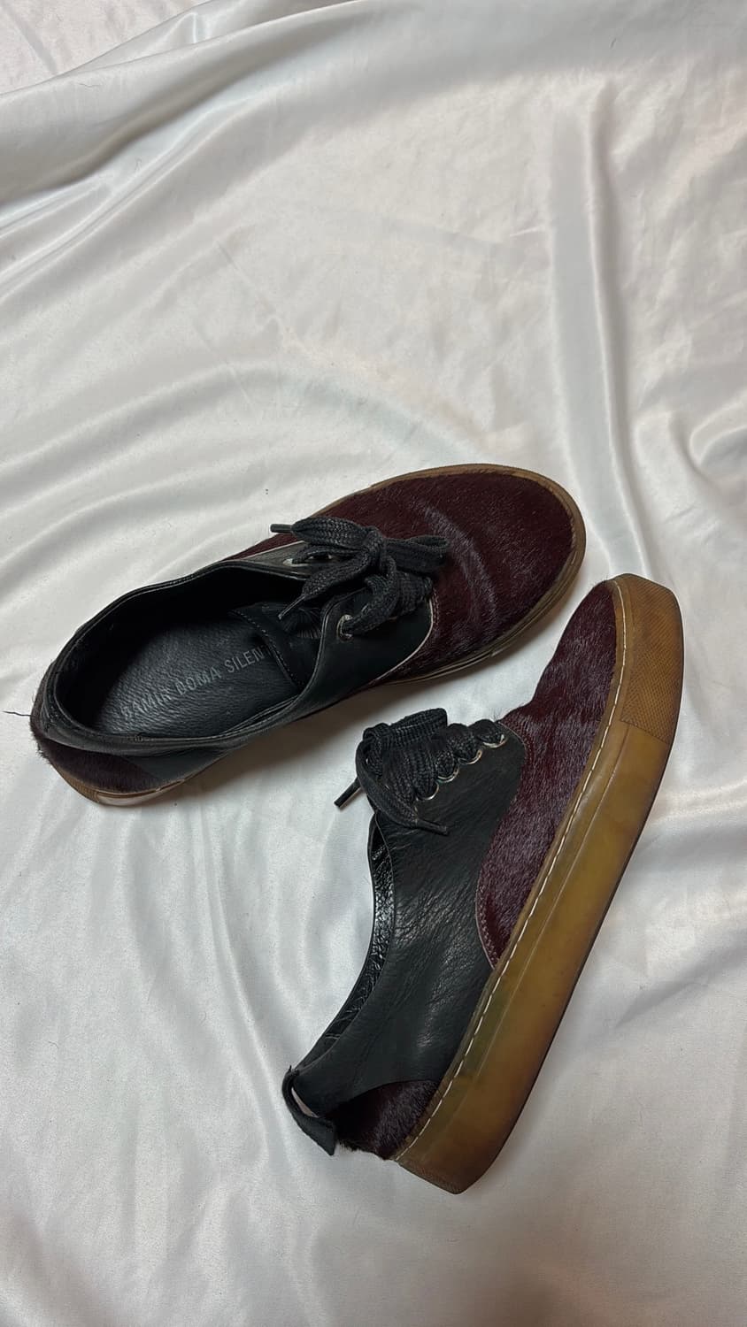 Calf Fur Sneakers 37  상품이미지2