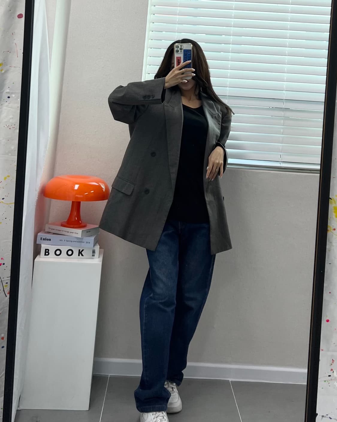 (L)빈티지 울 블레이져-M1459 상품이미지7