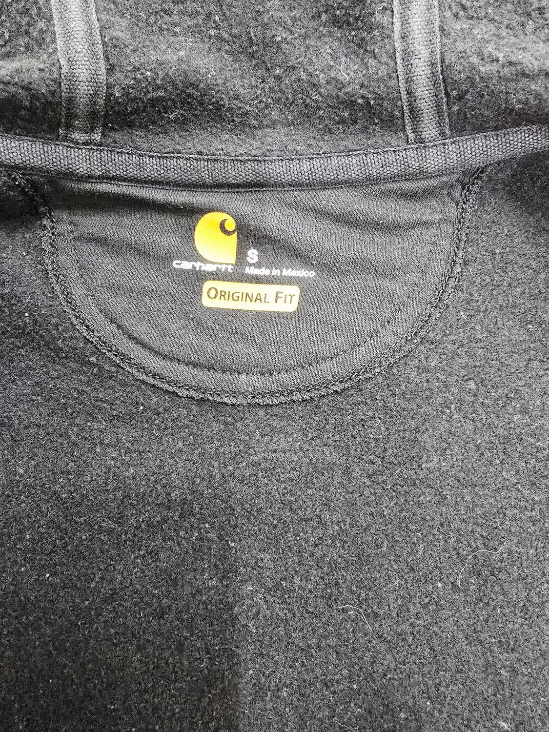 칼하트 블랙 후드집업 상품이미지8