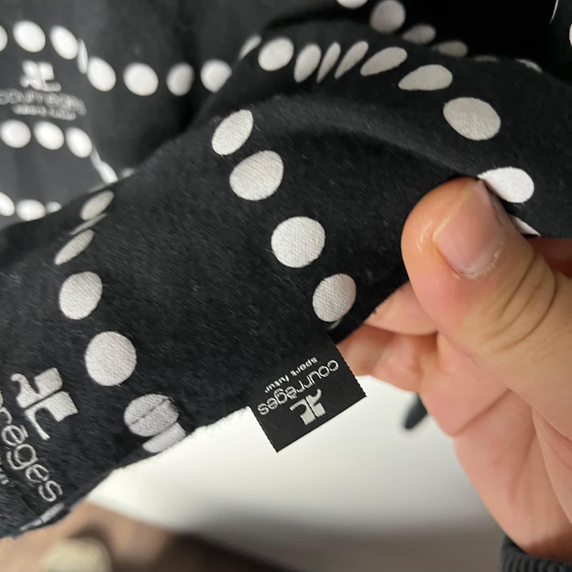 [Courreges] 꾸레쥬 PK 도트 롱슬리브 상품이미지6