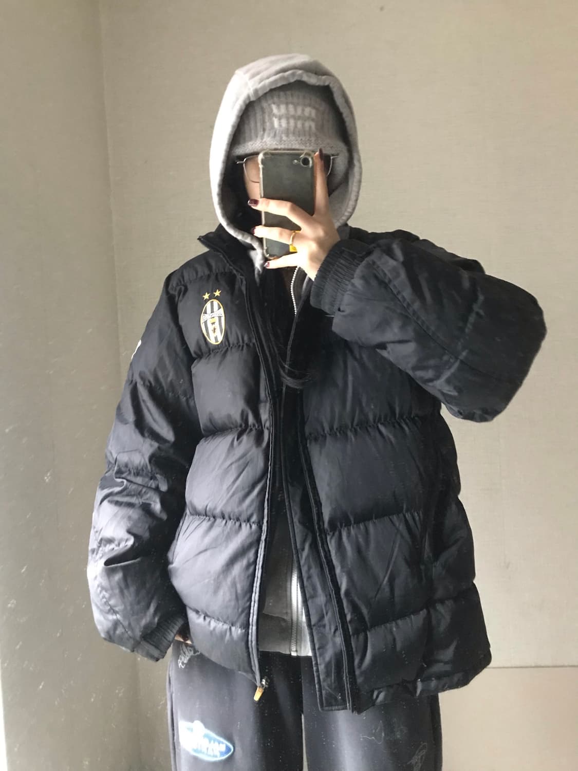 나이키 유벤투스 오버핏 패딩 상품이미지1