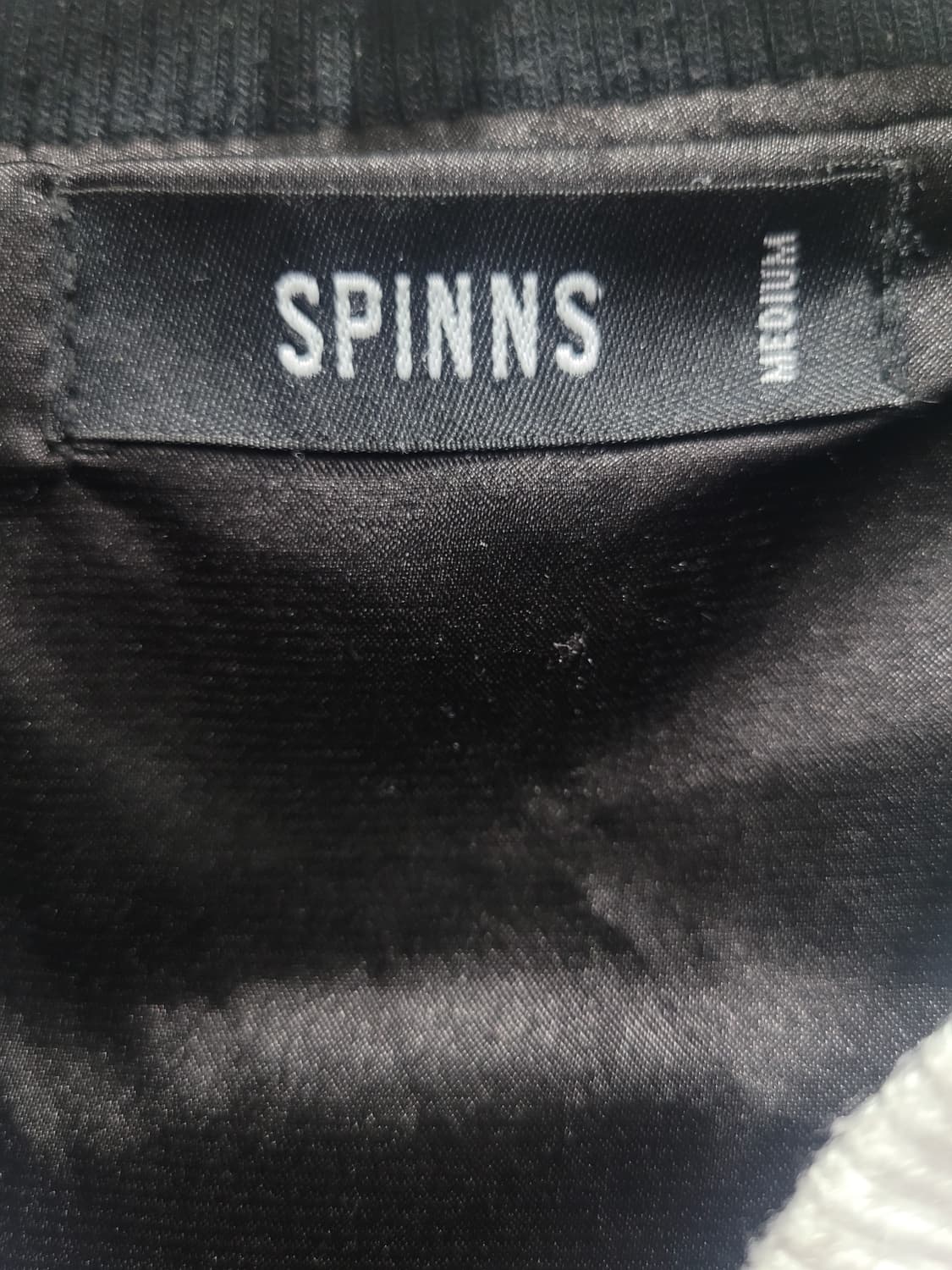 SPINNS 일본 빈티지 타이거 뱀부 죽호 자수로고 스카잔  상품이미지5