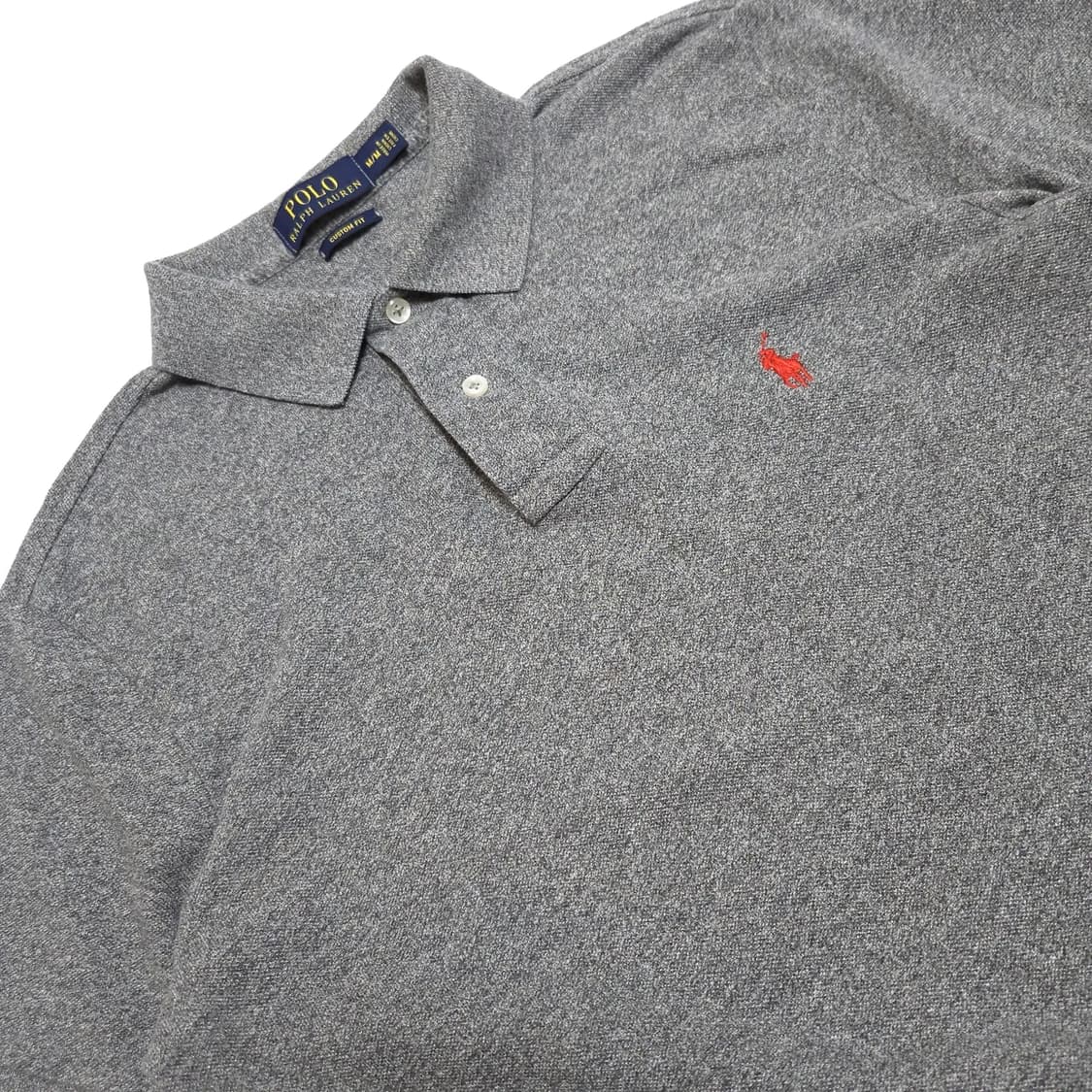 폴로 랄프로렌 커스텀핏 반팔 카라티셔츠 상품이미지2