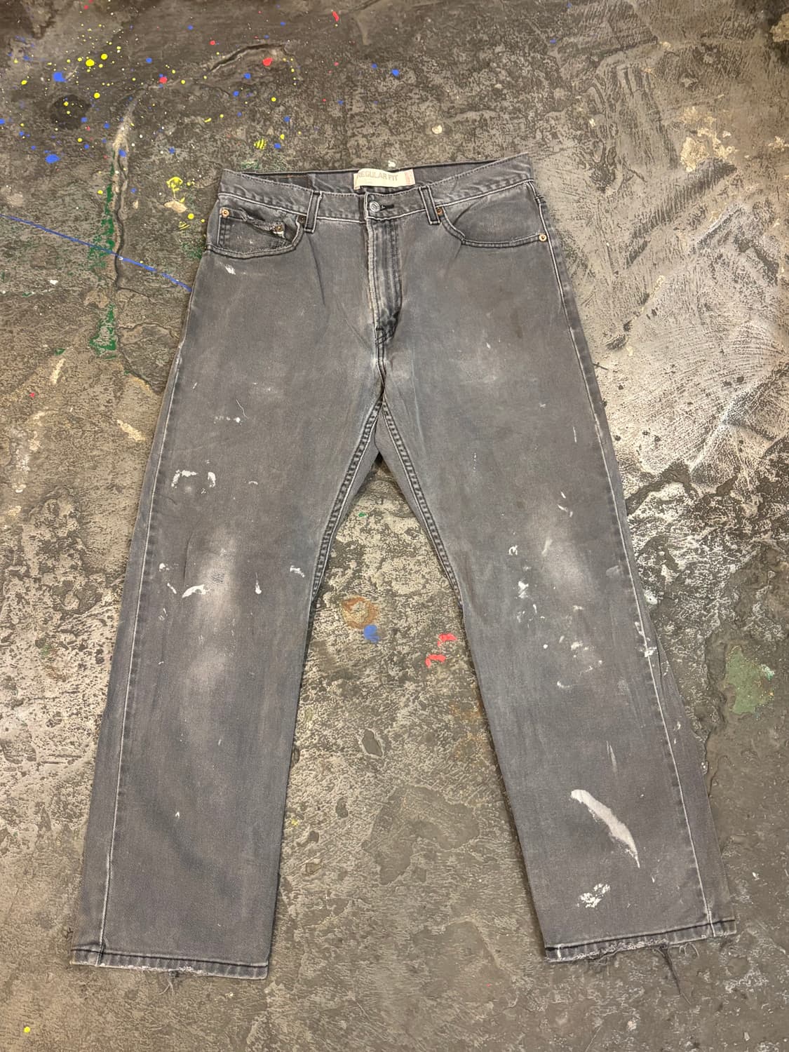 리바이스 505 흑청 상품이미지6