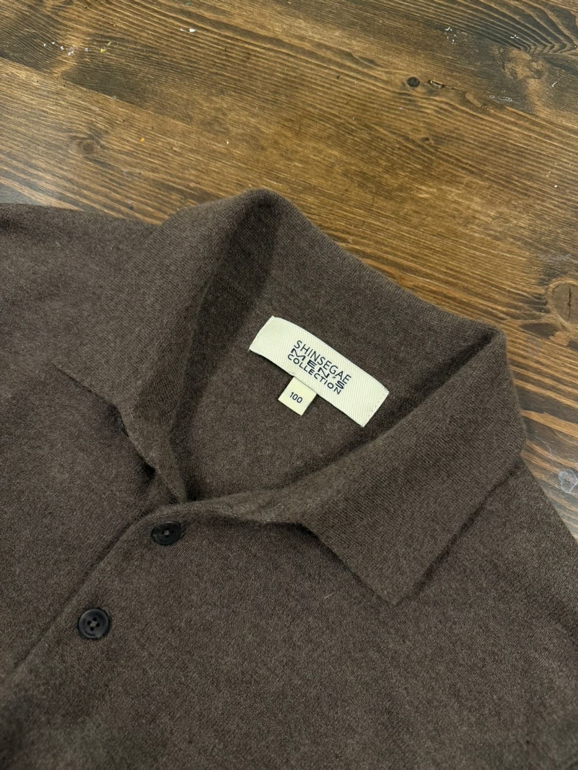 신세계 멘즈 컬렉션 니트 pk 100 상품이미지9