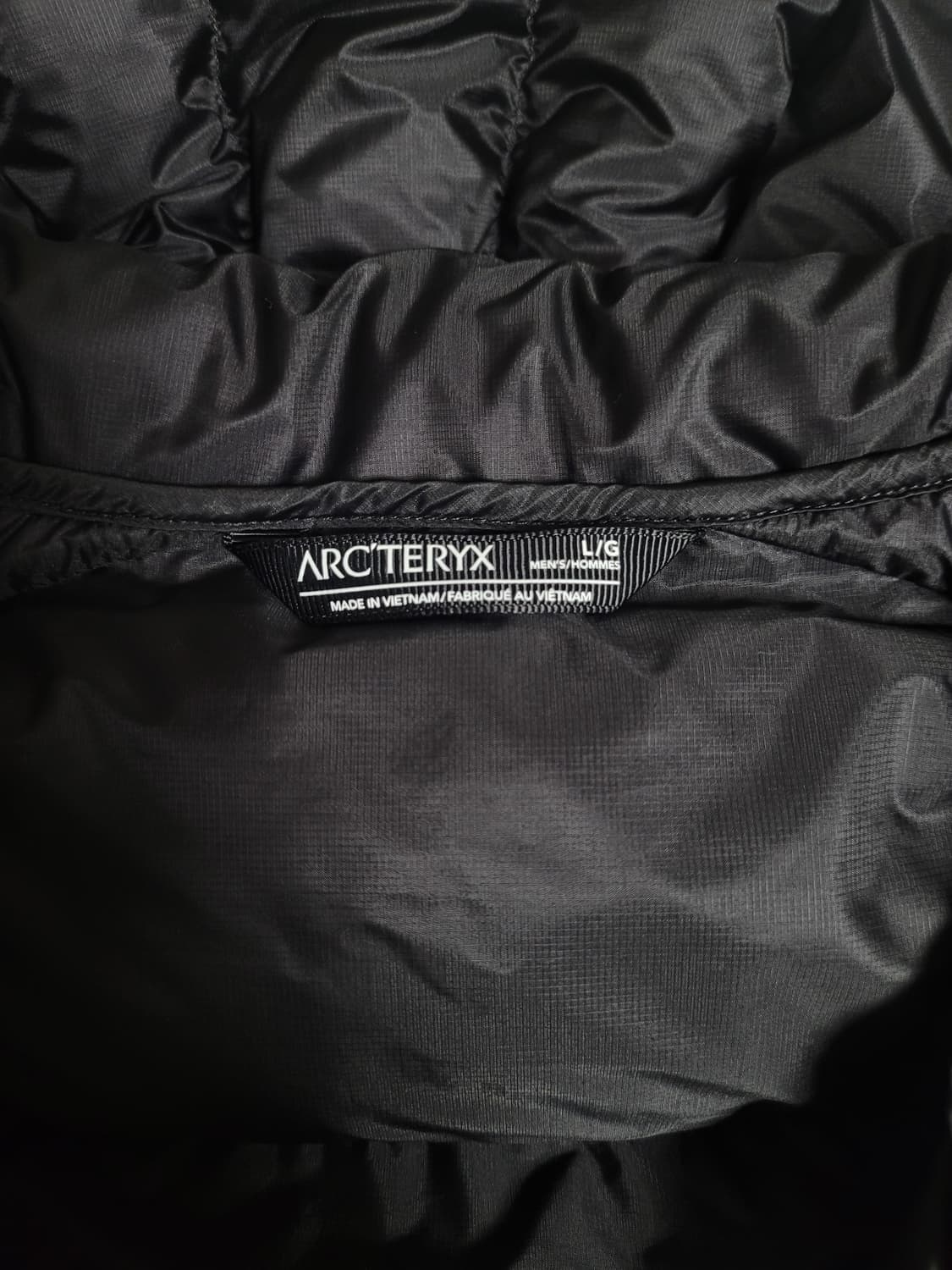 아크테릭스 세륨 SV 블랙(L사이즈) 상품이미지3