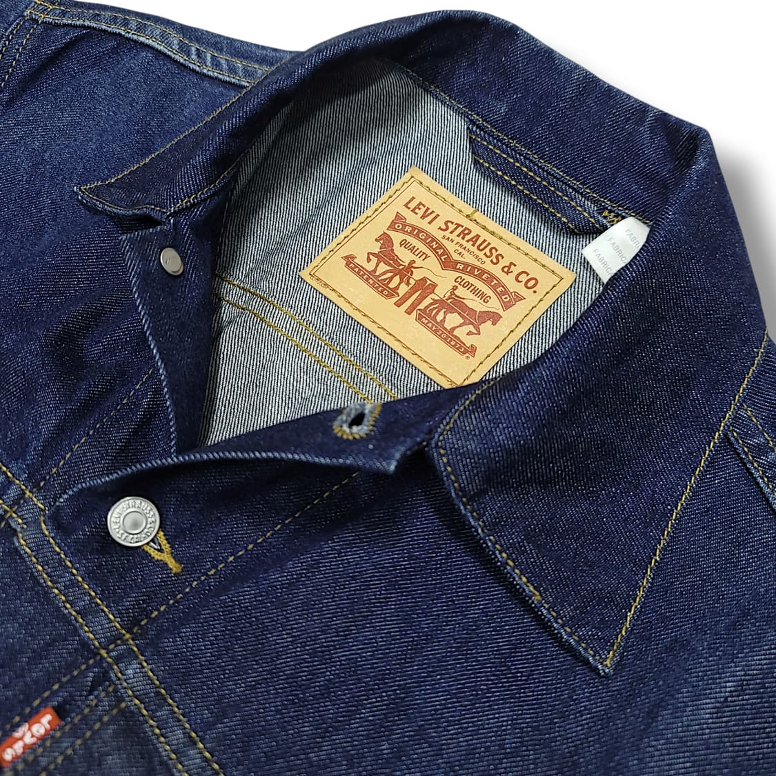 [95] 리바이스 진청 오리지널 데님 워싱 타입3 트러커 상품이미지7