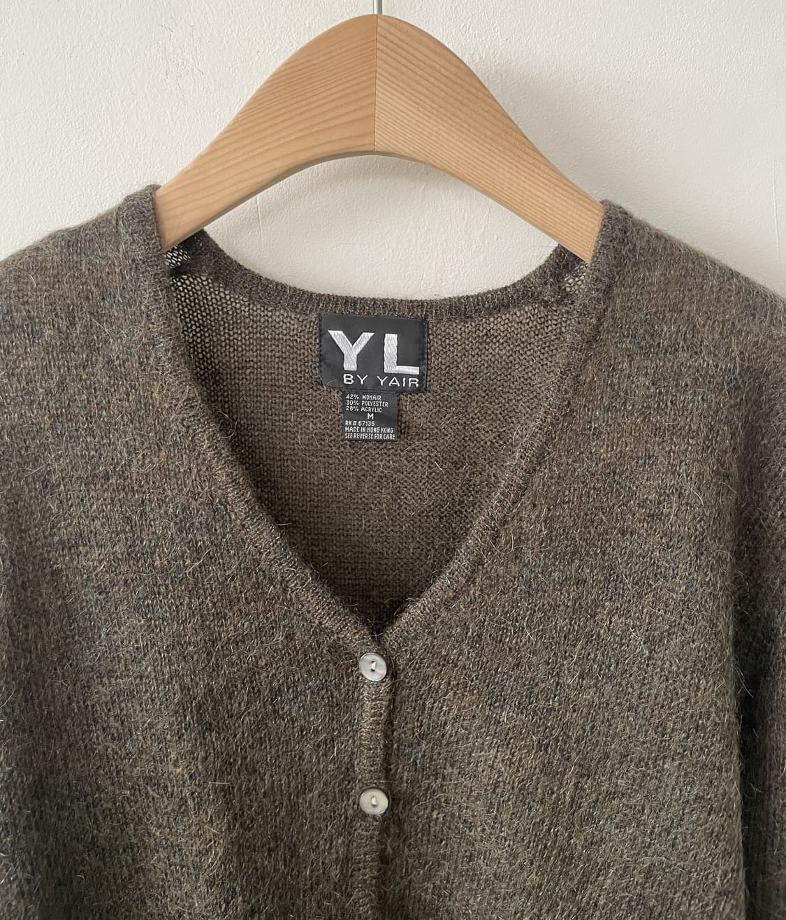 vintage mohair v-neck cardigan 상품이미지2