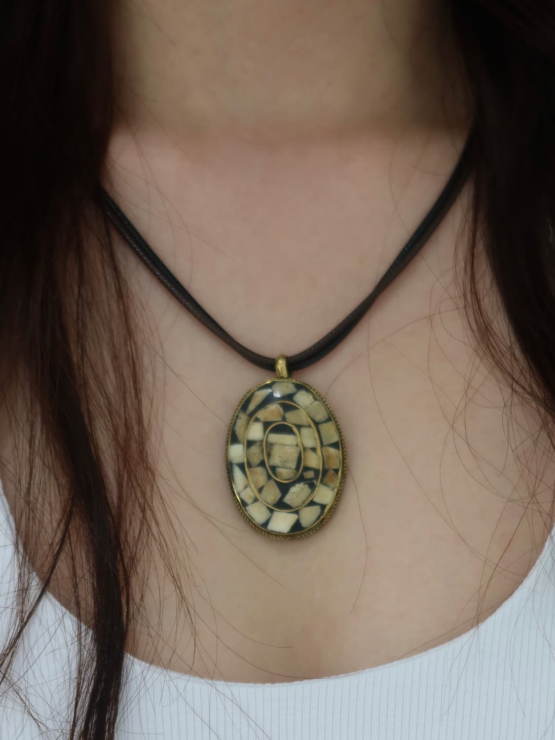 Indian necklace 006 brown 상품이미지1