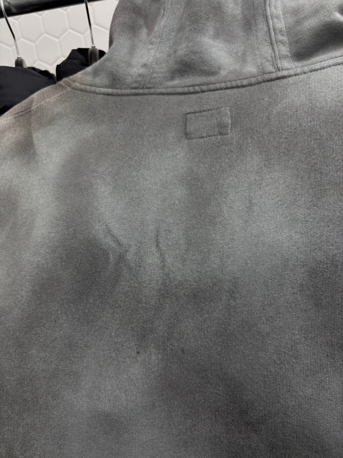 디젤 워시드 그레이 후드집업 상품이미지6