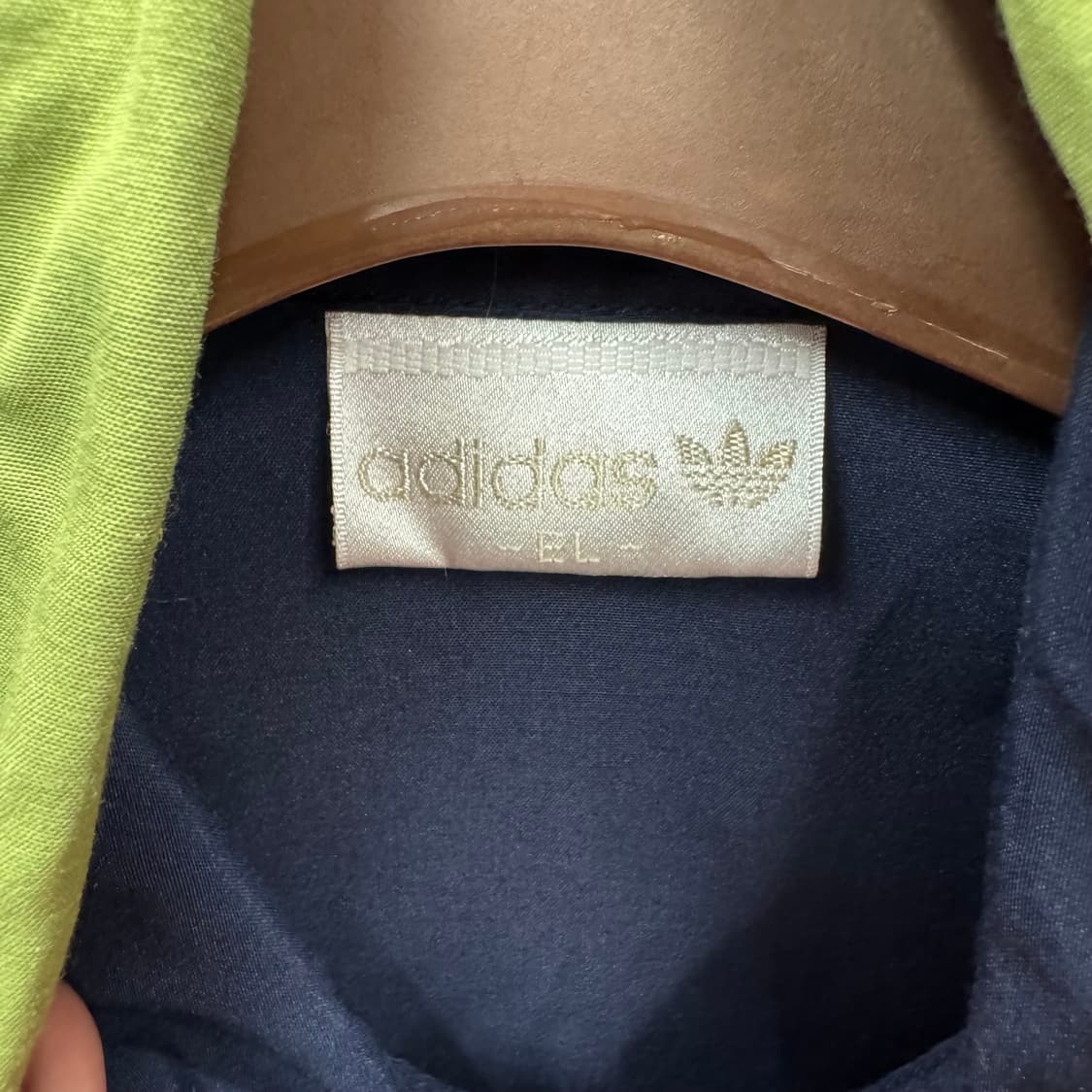 90s 아디다스 테니스 스포츠 반팔 아노락 전면 로고 포인트 네이비 상품이미지7