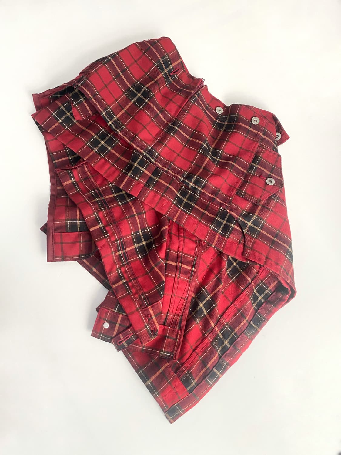 준야와타나베 리빌딩 트러커 자켓 레이어드 스커트 상품이미지7