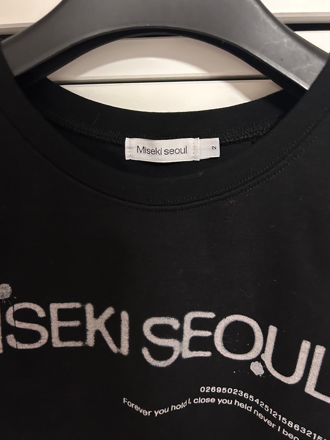 미세키서울 로고 반팔 2 상품이미지3