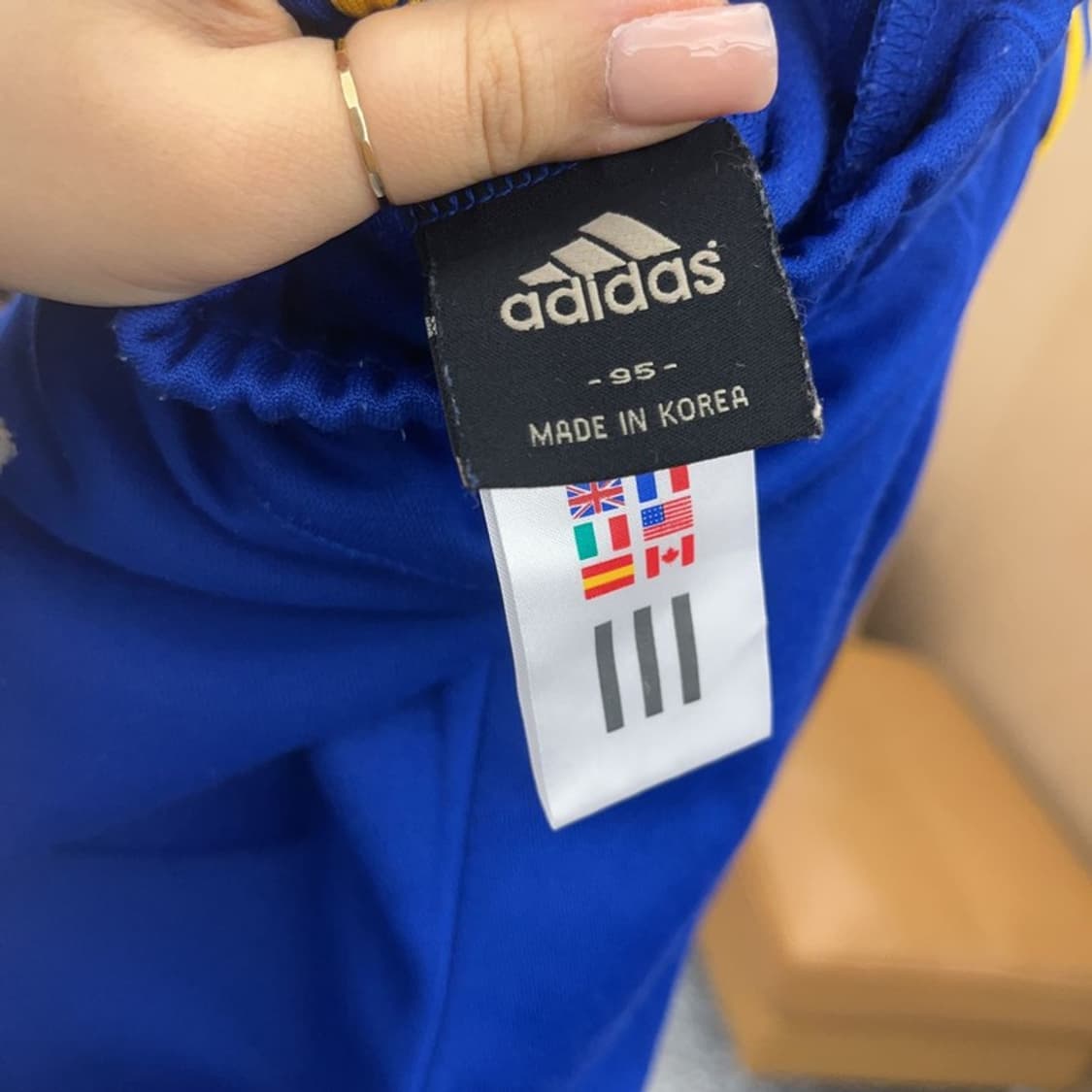 아디다스 로고 자수 비비드 트랙팬츠 95 C06515 상품이미지5