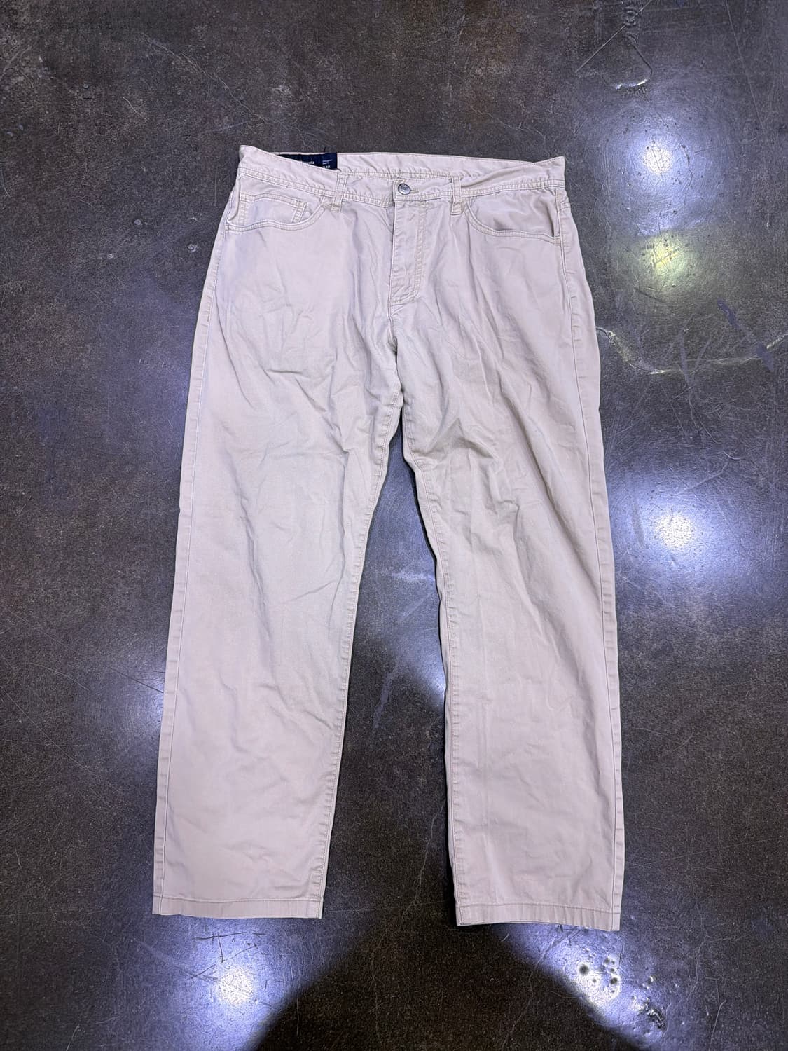 아르마니 익스체인지 스트레이트핏 캐쥬얼 치노팬츠 베이지 34 상품이미지1