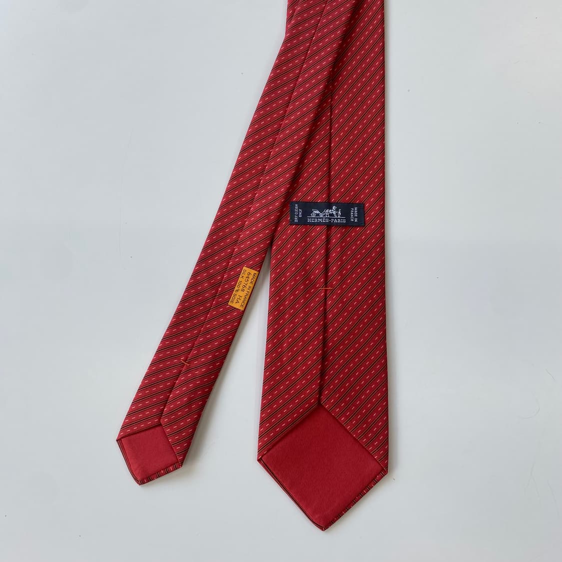 신형 에르메스(HERMES) 명품 정품 넥타이8.2cm 상품이미지3