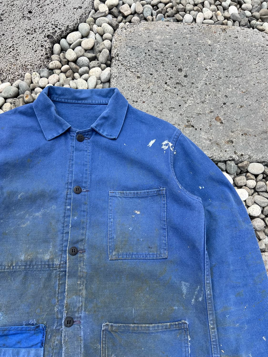 HARD FADED VINTAGE WASHING 프렌치워크자켓 상품이미지5