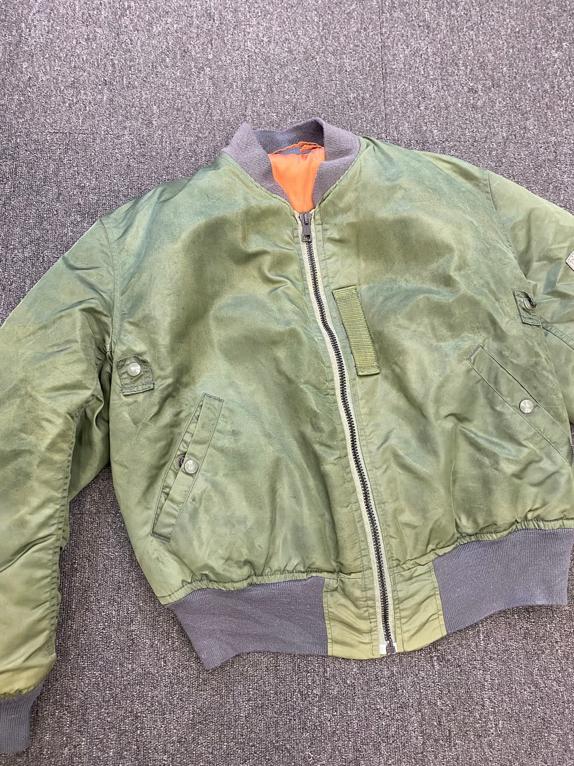 90s USA Ma-1 자켓 (50s type) 상품이미지3