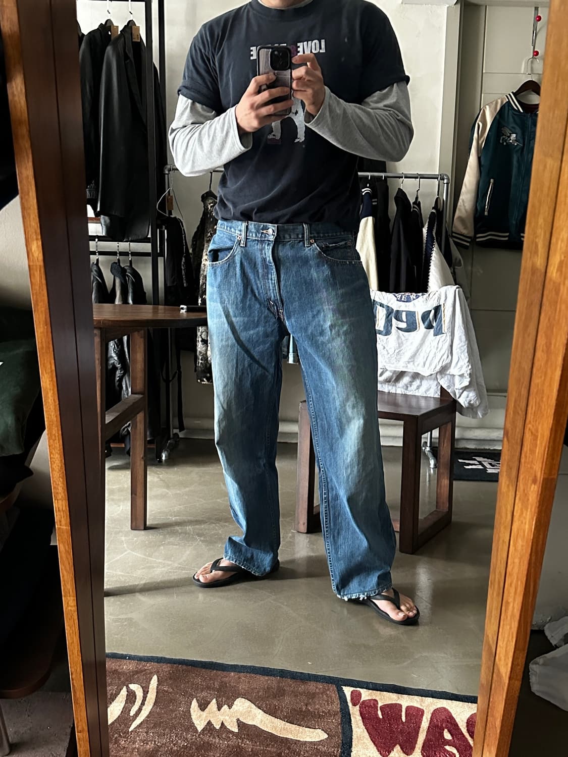 00s Levi’s 506 Regular Fit Denim Pants 상품이미지1