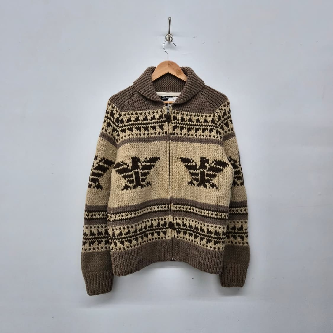 맥그리거 카키색 퍼 점퍼 남성 L 상품이미지1