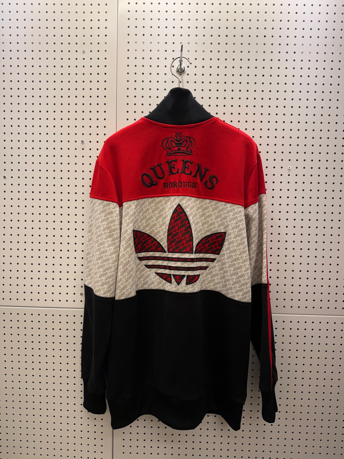 90s 아디다스 퀸스 빅로고 트랙탑 져지  U42 상품이미지3
