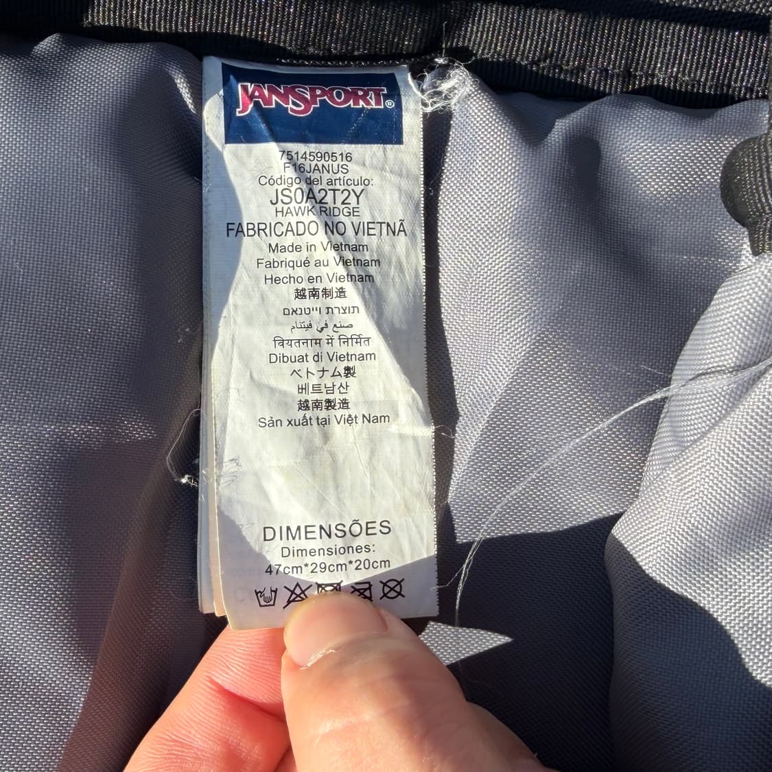 Jan Sports 잔스포츠 가방 백팩 상품이미지6