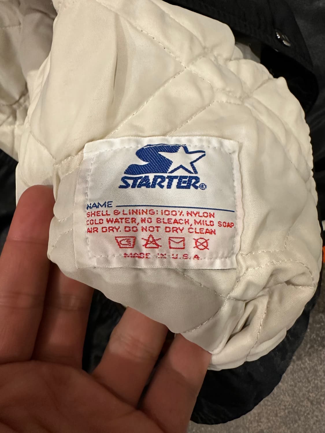 빈티지 90s 스타터 NHL 필라델피아 플라이어스 바시티 자켓 상품이미지4