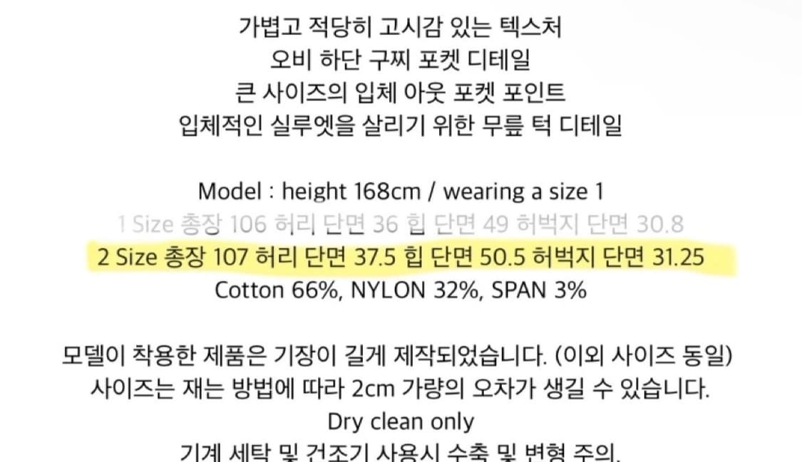 오데스 카고 플레어 트라우저(차콜/사이즈 2) 새상품 상품이미지3