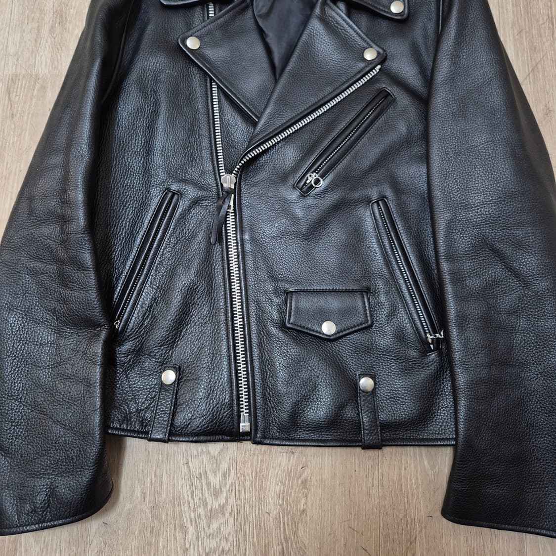 라커즈 남성 더블 라이더 가죽자켓 상품이미지3