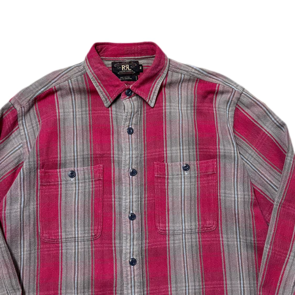 90’s RRL 더블알엘 플란넬 셔츠  상품이미지2