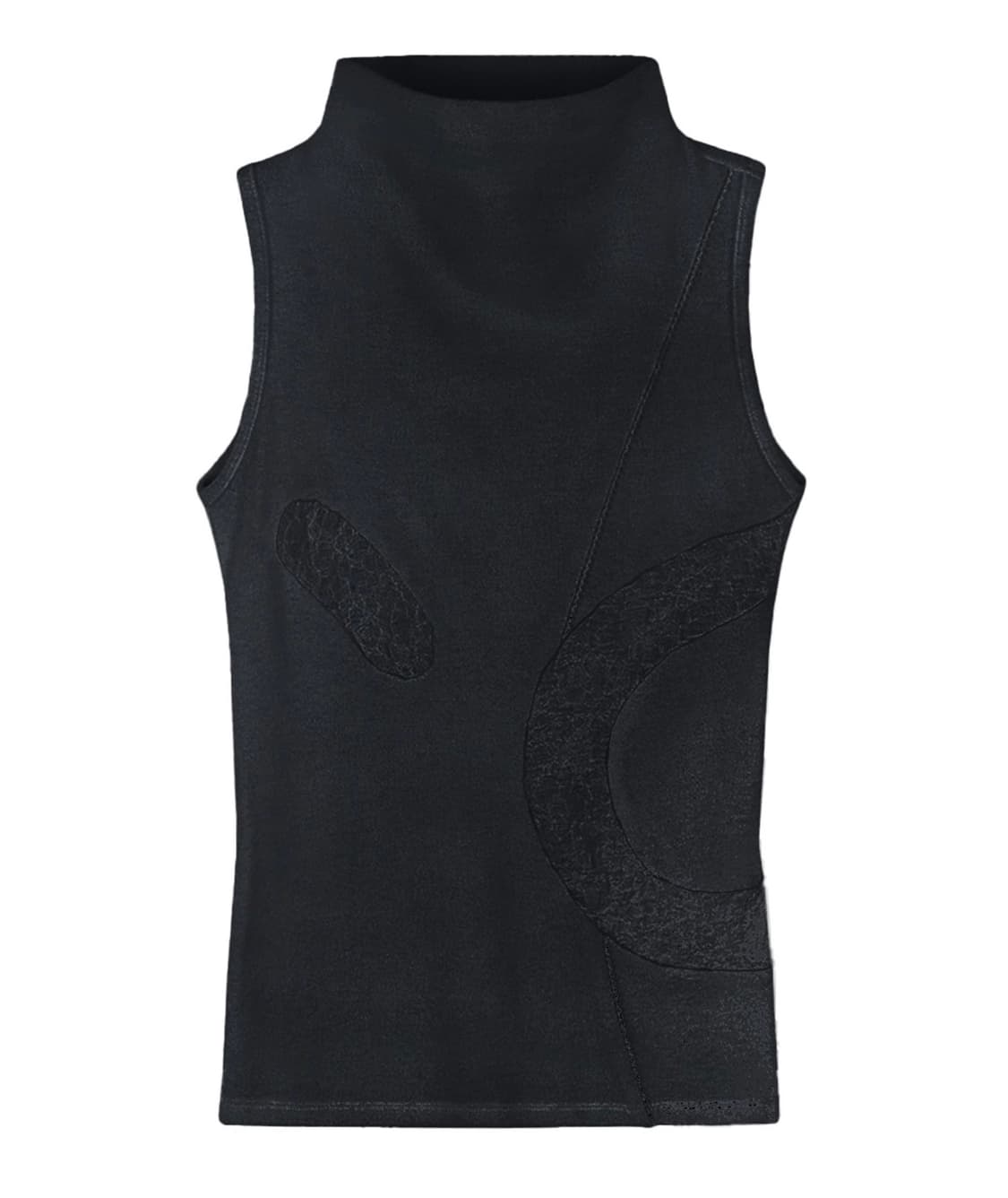 본네 Spiral sleeveless top (Black) 상품이미지1