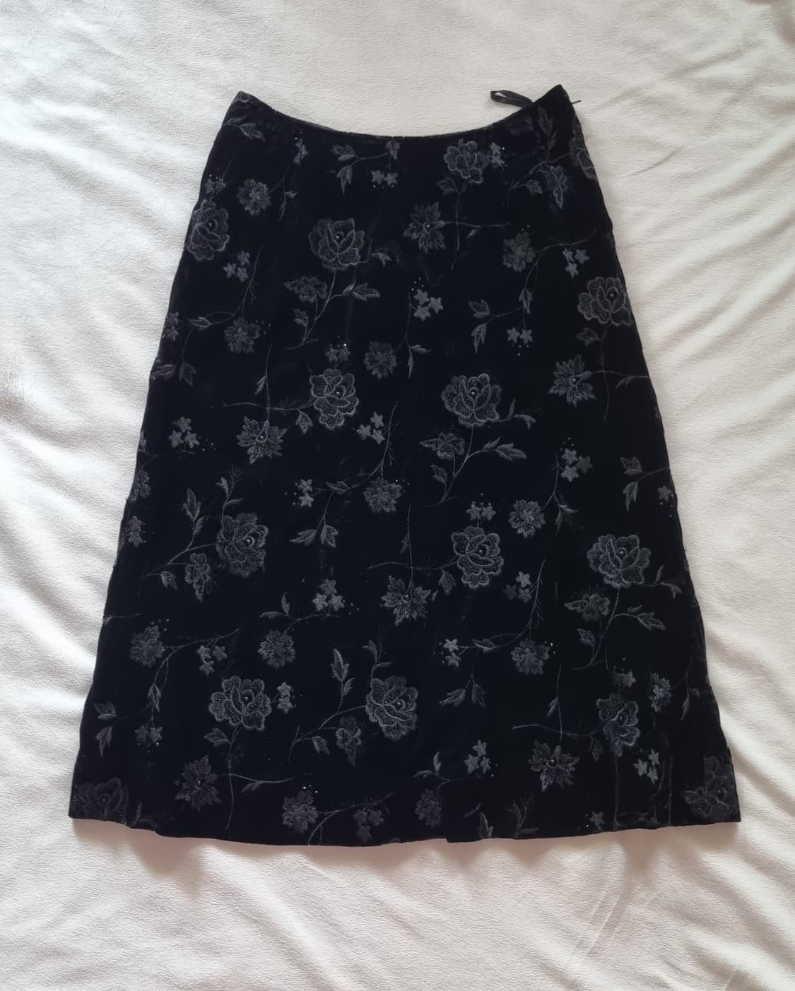 빈티지 블랙 오리엔탈 스커트 상품이미지1