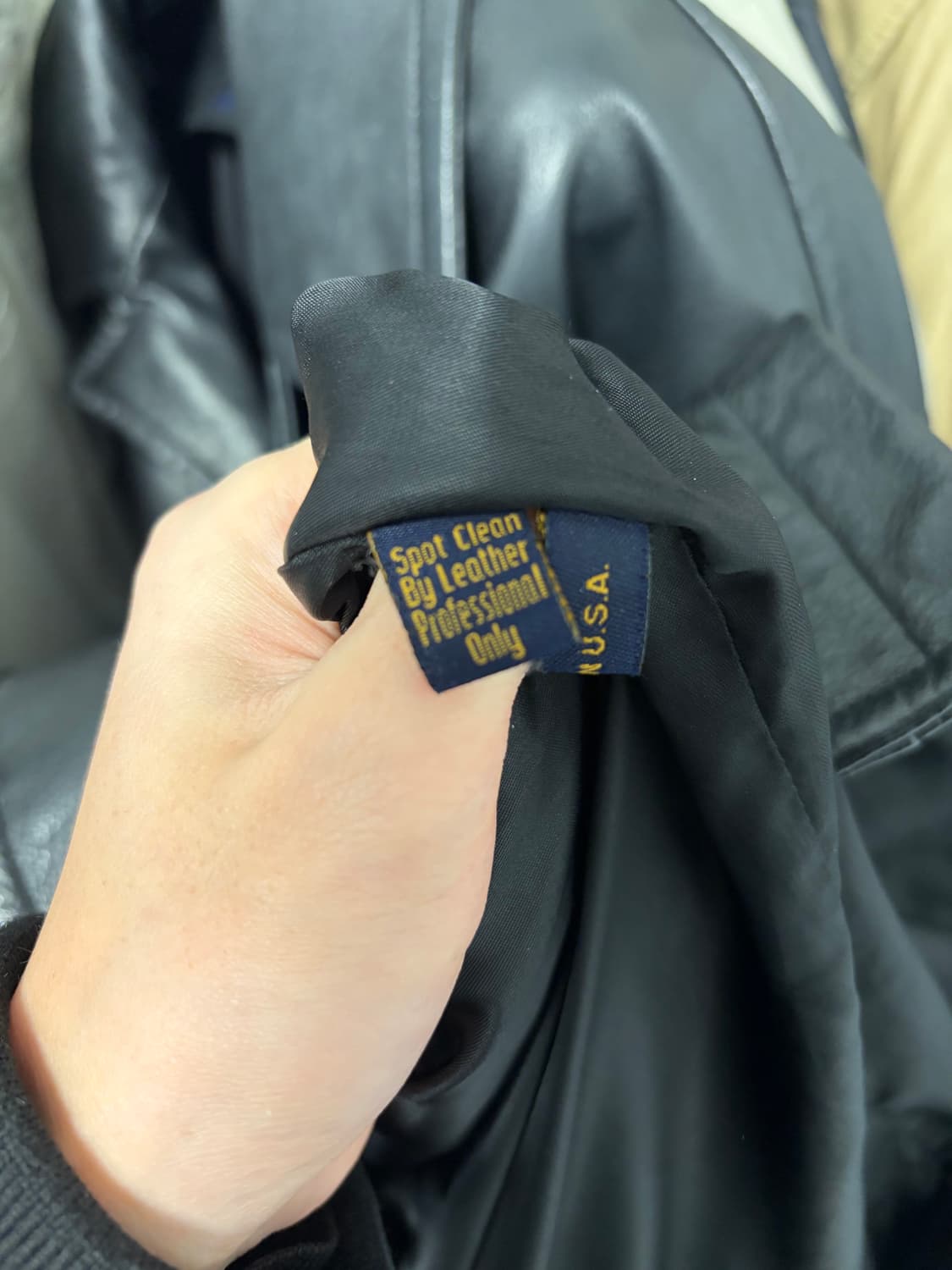 빈티지 코치 가죽코트 xl 상품이미지4