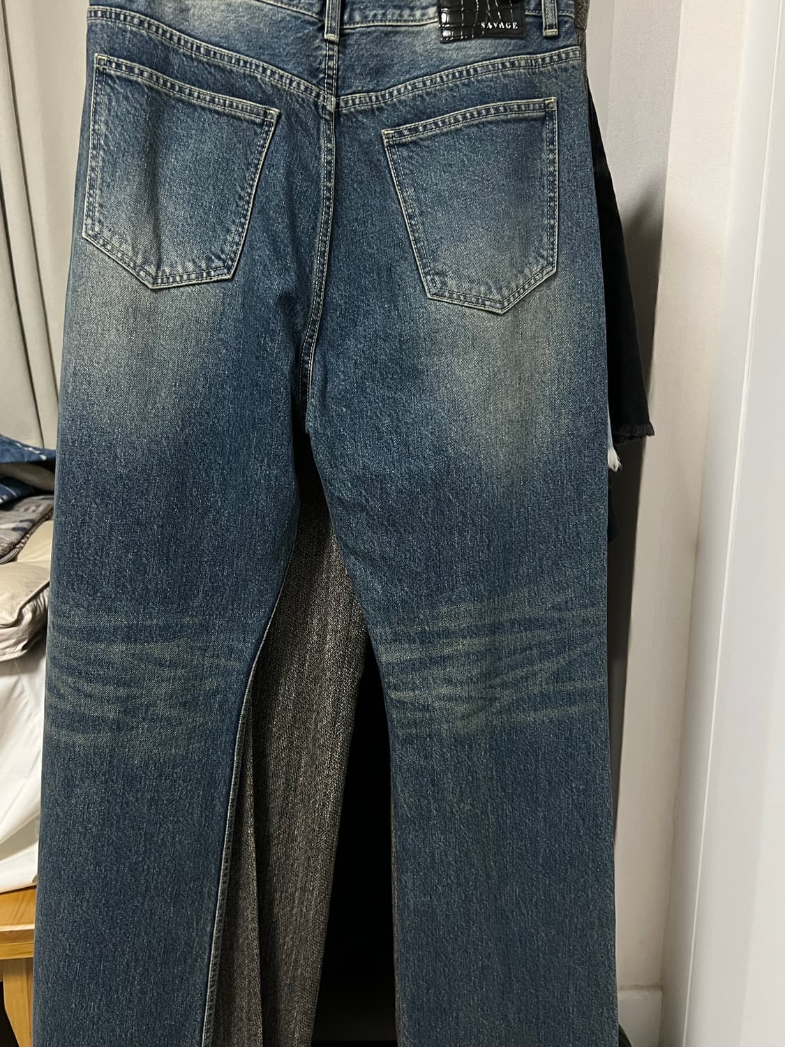 세비지 24FW Straight Fit Denim Pants (m) 상품이미지5