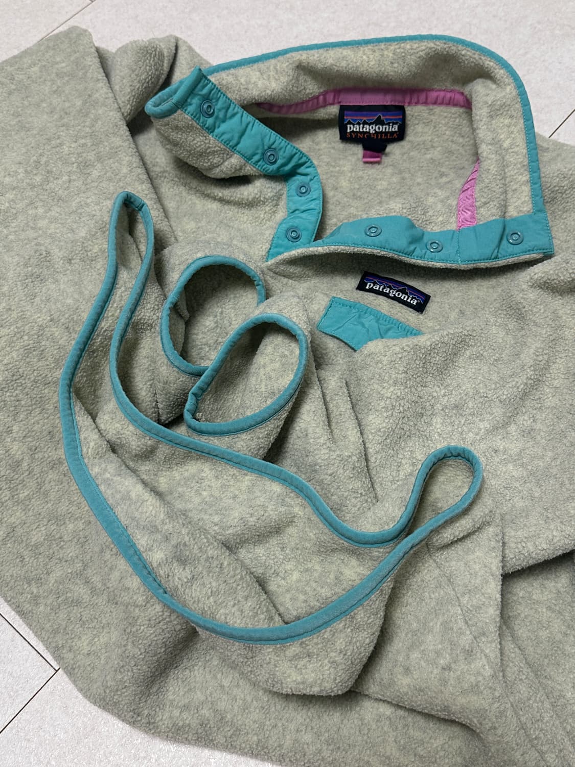 파타고니아 신칠라 오트밀 민트 M 상품이미지6