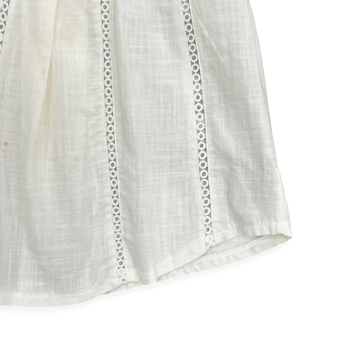 Lace Detail Cotton Sleeveless Top 상품이미지4