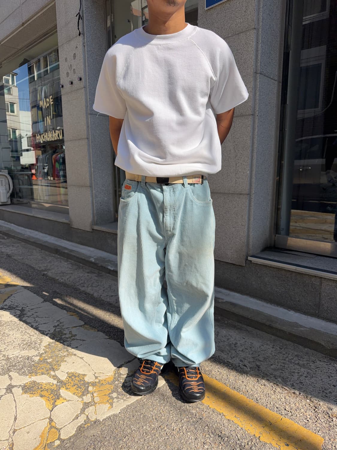 Hanes cutting sweatshirts 상품이미지10