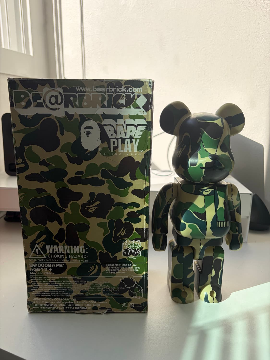 베어브릭 베이프 플레이 400% 상품이미지1