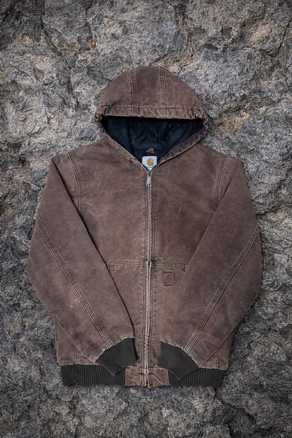 칼하트 빈티지 액티브 자켓 00‘s j130 다크브라운 상품이미지1