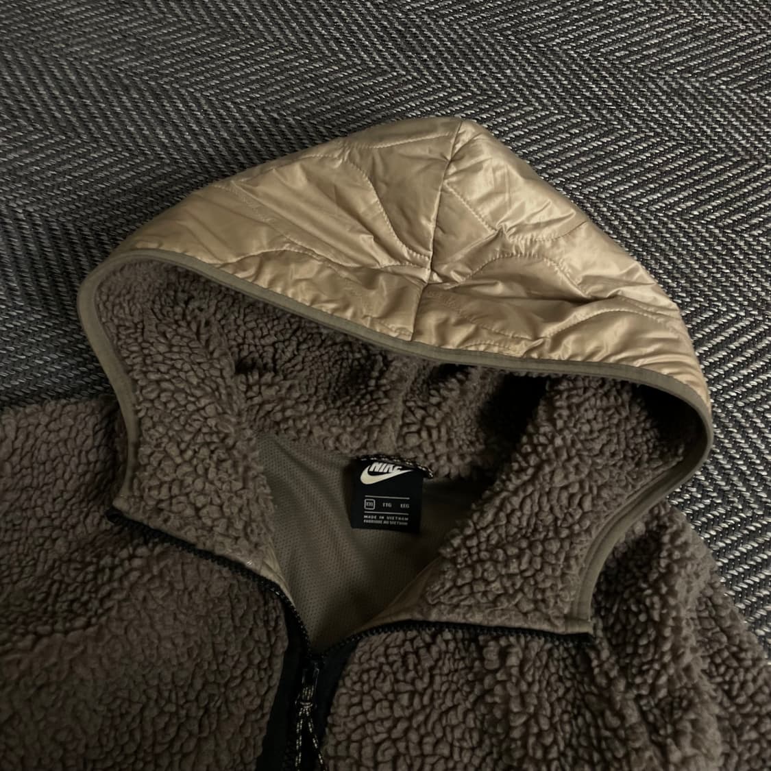 나이키 NSW 헤리티지 쉐르파 플리스 자켓y 3369 상품이미지6