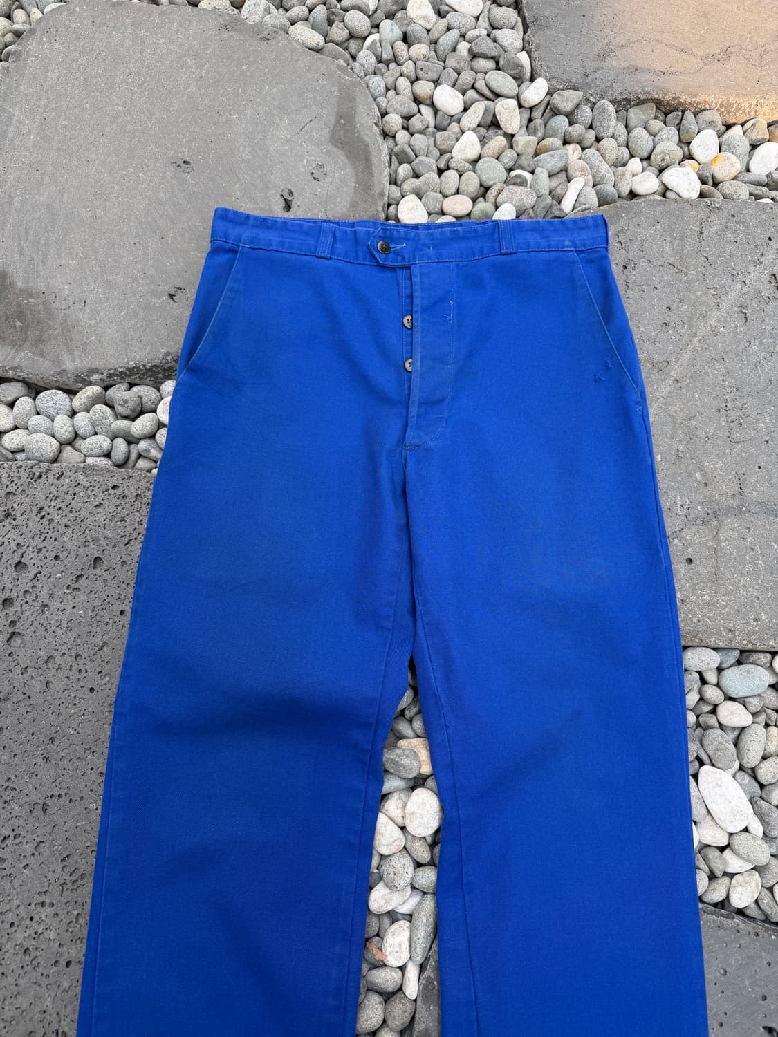 OLD VINTAGE WASHED BLUE 빈티지 프렌치워크팬츠 상품이미지3