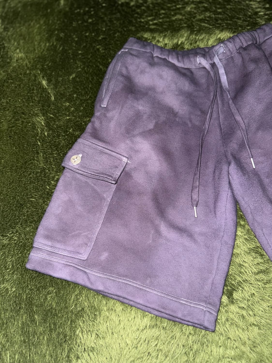 AFTER PRAY 애프터프레이 핸드 다잉 스웻 카고 쇼츠 반바지 상품이미지5