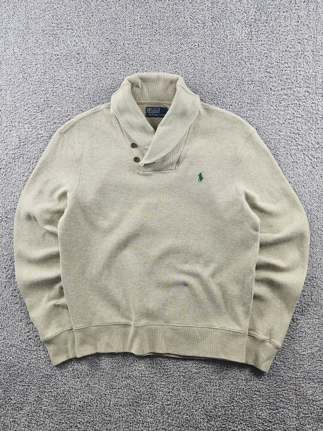 폴로랄프로렌 숄 카라 코튼 니트 스웨터 ( M ) / 11019 상품이미지1