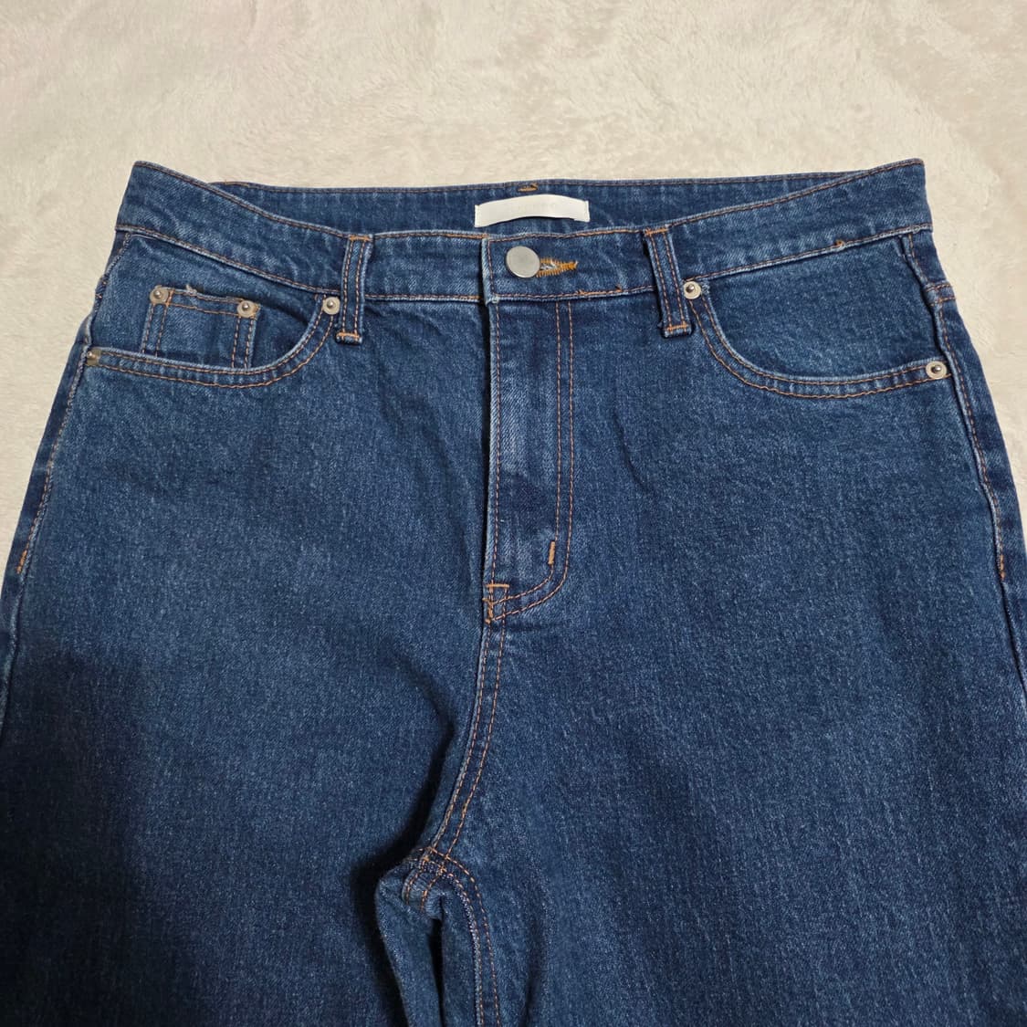 (L)여성 와이드 데님 팬츠 상품이미지2