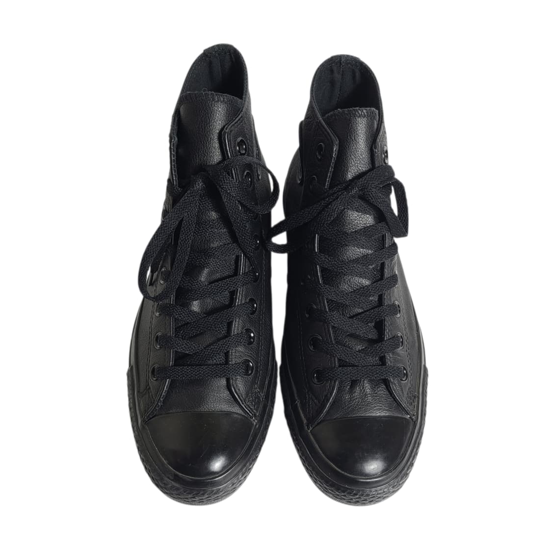 270) CONVERSE 컨버스 척 테일러 올스타 레더 블랙 모노 상품이미지5