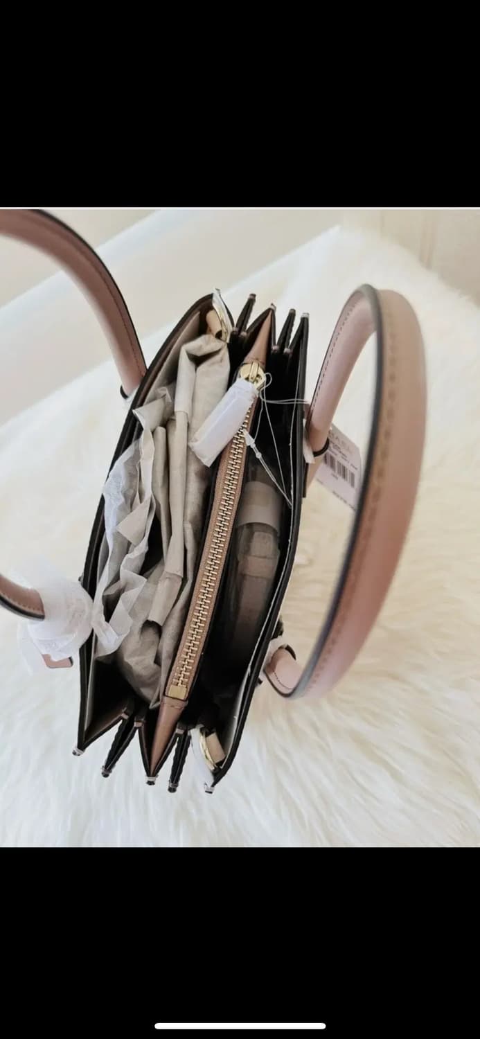 마이클코어스 가방 메신저 크로스백 핸드백핑크베이지 michael kors 상품이미지5