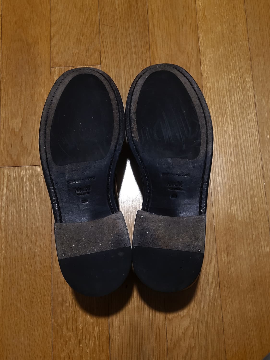 킨치 CLOAFER C07 블랙 로퍼 260 상품이미지4